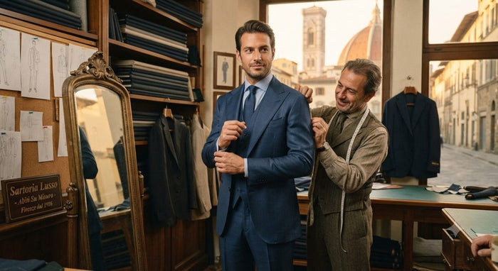 Lusso Bespoke Italian Wool Suit